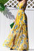 Printed Woven Maxi Dress - Yellow