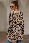 Khaki Leopard Sweater