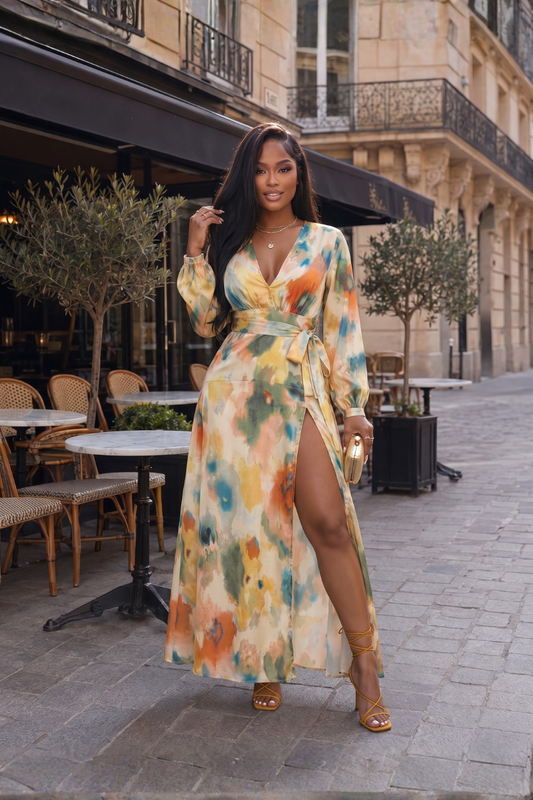 Golden Hour Goddess Dress