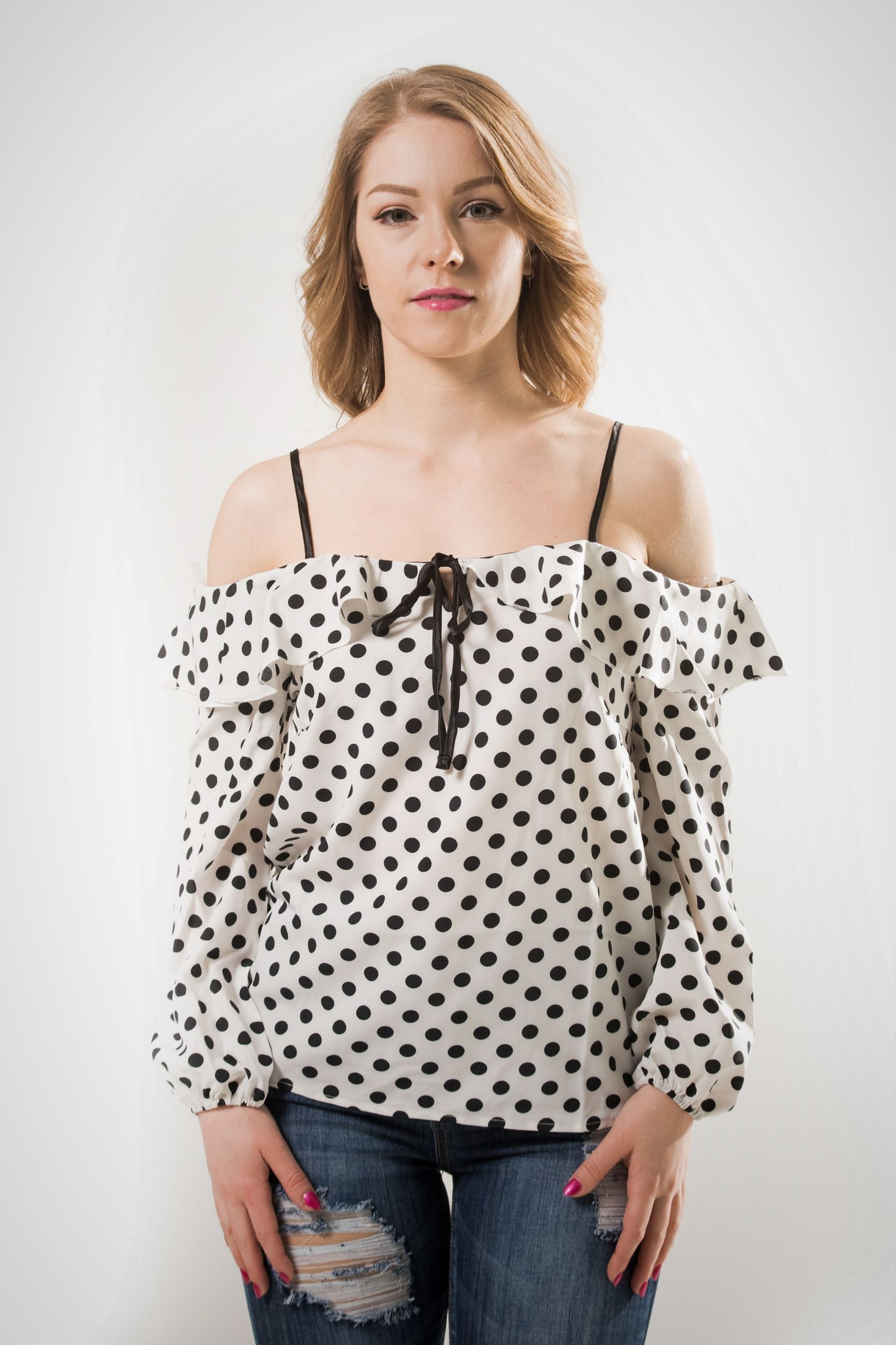Polka Dot Blouse