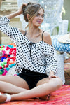 Polka Dot Blouse
