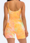 Tie-Dyed Strappy Romper