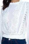 Lace Long Sleeve Blouse